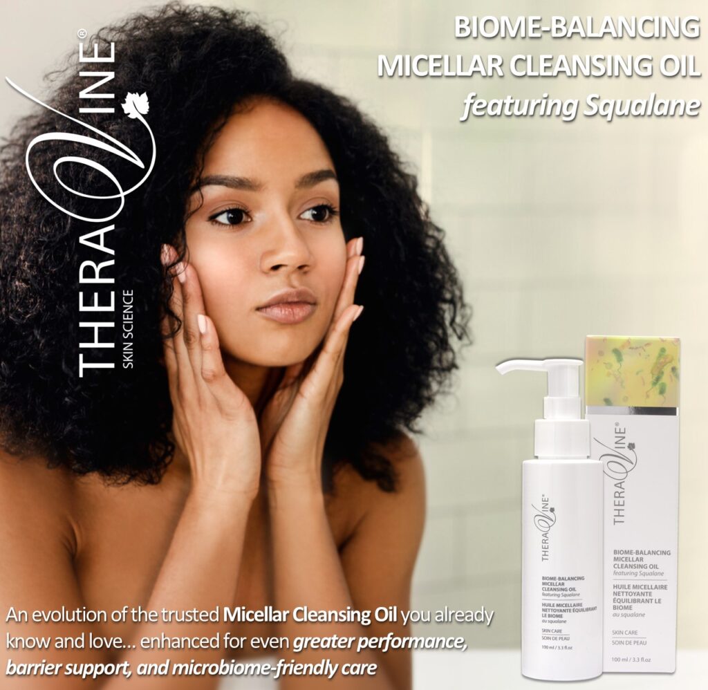 1. THERAVINE - Biome-Balancing Micellar Cleansing Oil
