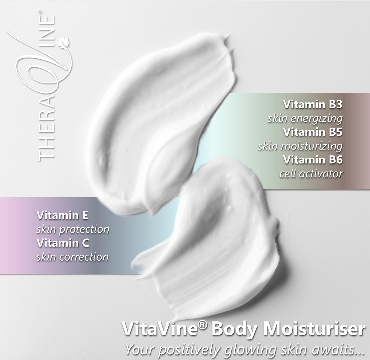 VITAVINE BODY MOISTURISER featuring Hydric + Lipid Science - 250ml - Image 3